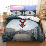 18457 superhero spiderman bedding set quilt duvet cover bed sheets sets 0