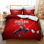 18461 superhero spiderman bedding set quilt duvet cover bed sheets sets 0