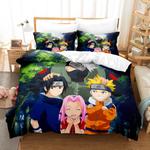 18511 naruto cosplay bedding set full duvet cover comforter soft bed sheets 0