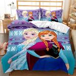 18535 cartoon frozen elsa anna bedding set quilt duvet cover bed sheets sets 0