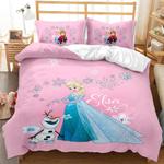 18541 cartoon frozen elsa anna bedding set quilt duvet cover bed sheets sets 0