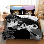 18627 bendy and the ink machine cosplay bedding set duvet cover bed sheets 0