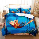 18649 stitch cosplay bedding set duvet cover comforter bed sheets 0