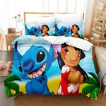 18663 stitch cosplay bedding set duvet cover comforter bed sheets 0