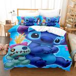 18675 stitch cosplay bedding set duvet cover comforter bed sheets 0