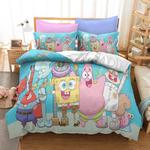 18755 spongebob squarepants bedding set duvet covers comforter bed sheets 0