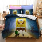 18759 spongebob squarepants bedding set duvet covers comforter bed sheets 0