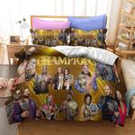 18957 wwe world wrestling entertainment bedding set duvet cover bed sheets sets 0