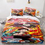 19021 demon slayer cosplay bedding set duvet covers comforter bed sheets 0