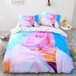 19053 3 piece blackpink cosplay bedding set duvet cover sets bed sheets 0