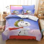 19067 snoopy print bedding set quilt duvet cover without filler 0