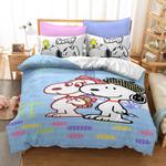19069 snoopy print bedding set quilt duvet cover without filler 0