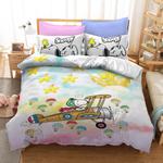 19071 snoopy print bedding set quilt duvet cover without filler 0