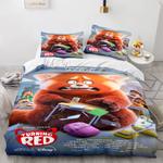 19103 disney turning red 2022 bedding set quilt duvet cover bedding sets 0