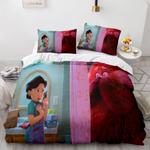 19105 disney turning red 2022 bedding set quilt duvet cover bedding sets 0