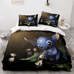 19127 lilo and stitch cosplay bedding set quilt duvet covers bed sheets sets 0