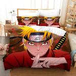 19338 naruto kakashi sasuke itachi bijuu cosplay bedding set duvet cover bed sheets 0