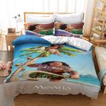 19356 princess moana cosplay bedding set quilt duvet cover bed sheets sets 0