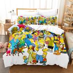 19400 the simpsons cosplay bedding set duvet cover comforter bed sheets 0