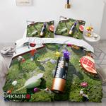 19502 pikmin cosplay comforter bedding set duvet covers sets bed sheets 0