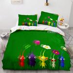 19504 pikmin cosplay comforter bedding set duvet covers sets bed sheets 0