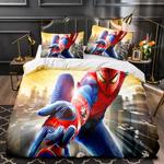 19562 marvel spiderman spider man cosplay bedding set duvet covers bed sheets 0
