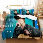 19638 justin bieber cosplay bedding set duvet cover comforter bed sheets 0