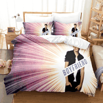19640 justin bieber cosplay bedding set duvet cover comforter bed sheets 0