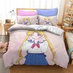 19716 anime sailor moon bedding set quilt duvet covers bed sheets sets 0