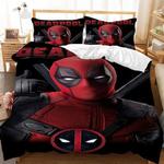 19726 deadpool 2 cosplay bedding set duvet cover halloween bed sheets sets 0