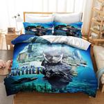 19744 black panther cosplay bedding set duvet cover quilt bed sheets sets 0