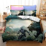19752 black panther cosplay bedding set duvet cover quilt bed sheets sets 0