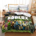 19766 roblox cosplay bedding set duvet cover bed sheets kids bedroom decor 0