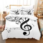 20105 music note comforter bedding sets musical theme duvet cover bed sheets 0
