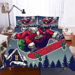 2019 christmas santa claus 1 duvet cover quilt cover pillowcase bedding set bed linen home decor 0