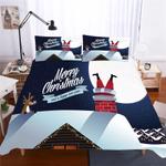 2019 christmas santa claus 12 duvet cover quilt cover pillowcase bedding set bed linen home decor 0