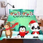 2019 christmas santa claus 5 duvet cover quilt cover pillowcase bedding set bed linen home decor 0