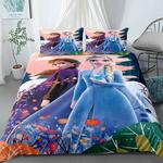2019 frozen anna elsa princess 16 duvet cover quilt cover pillowcase bedding set bed linen home bedroom decor 0