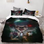 2019 stephen king it chapter two 2 pennywise scary clown 12 duvet cover quilt cover pillowcase bedding set bed linen 0