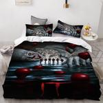 2019 stephen king it chapter two 2 pennywise scary clown 13 duvet cover quilt cover pillowcase bedding set bed linen 0