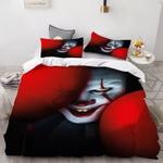 2019 stephen king it chapter two 2 pennywise scary clown 15 duvet cover quilt cover pillowcase bedding set bed linen 0