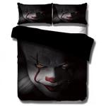 2019 stephen king it chapter two 2 pennywise scary clown 2 duvet cover quilt cover pillowcase bedding set bed linen 0