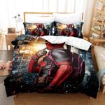 20322 deadpool cosplay bedding set comforter duvet cover bed sheets 0