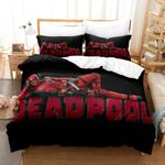20326 deadpool cosplay bedding set comforter duvet cover bed sheets 0
