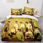 20348 jyp stray kids cosplay soft bedding sets duvet covers bed sheets 0
