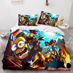 20392 minions cosplay bedding set duvet cover comforter bed sheets 0