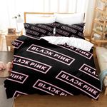 3 piece blackpink cosplay bedding set duvet cover sets bed sheets 0