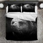 3d black bear duvet animal bedding set wildlife animal bears fans bedding cover with 2 pillowcases 100 polyester 0