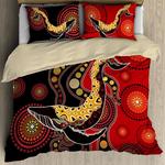 aboriginal sharks hunting australia culture art bedding set indigenous whale art bedding cover with 2 pillowcases 100 polyester 0