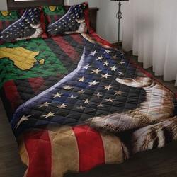 African American Flag Bedding Set Happy Juneteenth Independence Day Emancipation Day Room Decor